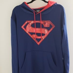 Superman hoodie.